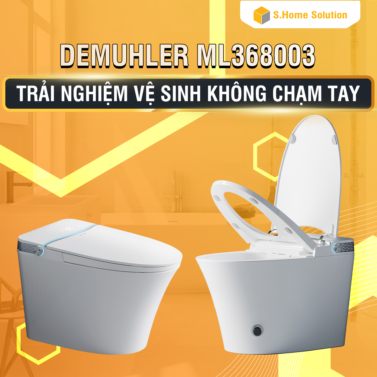 Bồn cầu thông minh DeMuhler ML368003